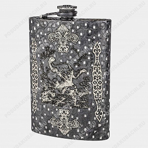 Фляга из серебра 875 пробы, 280 мл (ID 16244)