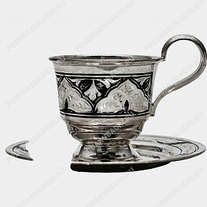 Кубачинская чайная пара (ID 11230)