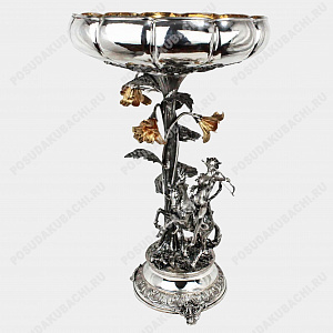 Ваза "Амазонка" из серебра 925 (ID 14816)