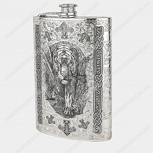 Фляга серебряная 620мл (ID 16596)
