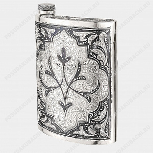 Фляга из серебра 875 пробы, 295 мл (ID 19408)