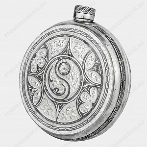 Серебряная фляга 320 мл (ID 13057)