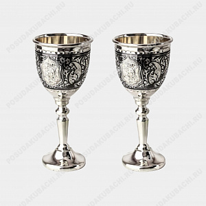 Набор серебряных рюмок на 35 мл (ID 15356)