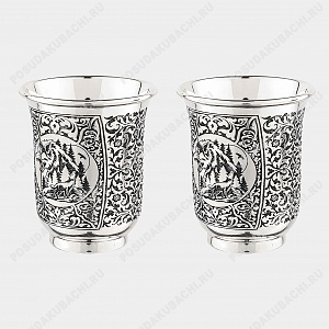 Набор серебра из 2 стопок (ID 19461)