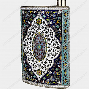 Фляга с эмалью 160 мл (ID 12609)