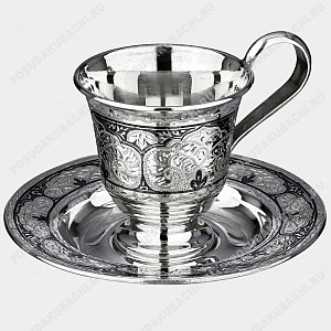 Чайная пара из серебра (ID 10637)
