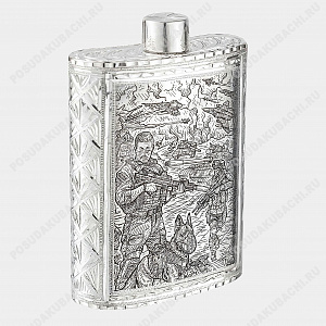 Фляга из серебра 85 мл (ID 17782)