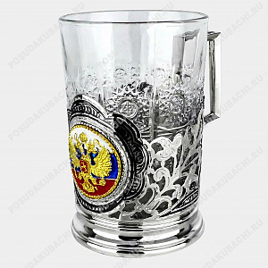 Подстаканник серебряный 250 мл (ID 13347)