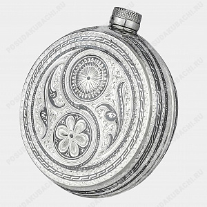 Фляга серебряная 320 мл (ID 13058)