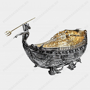 Ладья Посейдон серебра 925 пробы (ID 15796)