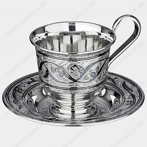 Чайная пара из серебра (ID 11254)