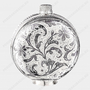 Фляга серебряная 410мл (ID 17694)