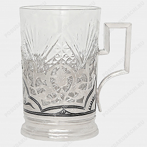 Кубачинский подстаканник серебряный (ID 10732)