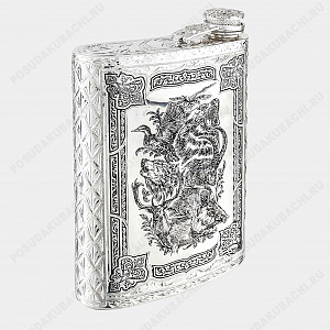 Фляга из серебра 310 мл (ID 17892)