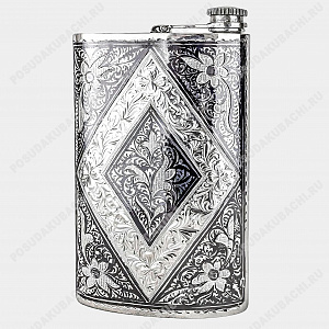 Фляга серебряная 290мл (ID 16288)