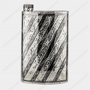 Фляга серебряная 230 мл (ID 13731)