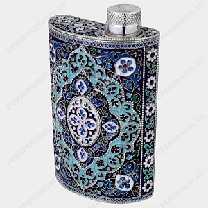 Фляга с эмалью 200 мл (ID 12281)