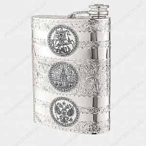 Фляга серебряная 270 мл (ID 19387)