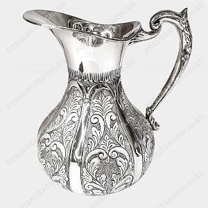 Кувшин из серебра 925 пробы, 1700 мл (ID 18063)