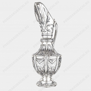Кувшин из серебра 1200 мл (ID 18136)
