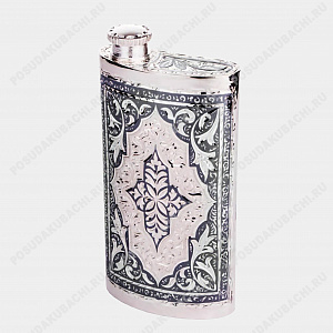 Фляга Кубачи серебряная 150мл (ID 12171)