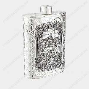 Фляга серебряная 85 мл (ID 17783)