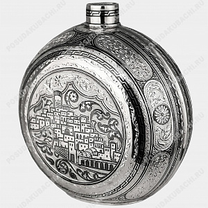 Серебряная фляга 700 мл (ID 12412)