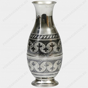 Ваза «Кубачи» из серебра (ID 10706)