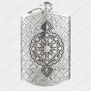 Фляга из серебра 925 пробы, 265 мл (ID 17798)