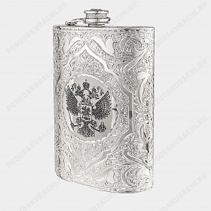 Фляга из серебра 925 пробы, 330 мл (ID 20318)