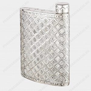 Фляга серебряная 110мл (ID 18574)