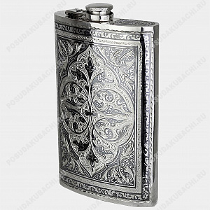 Фляга серебряная 280мл (ID 12420)