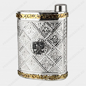 Фляга серебряная 110мл (ID 14469)