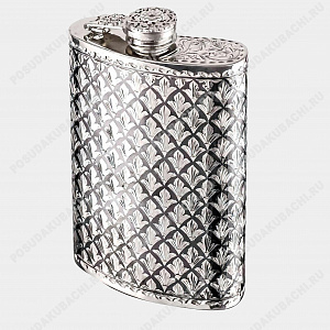 Фляга из серебра 875 пробы, 240 мл (ID 17348)