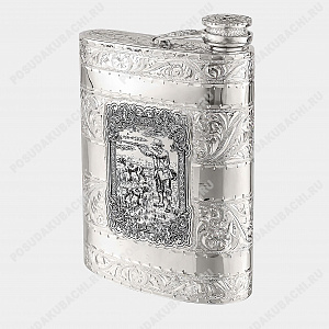 Фляга серебряная 240мл (ID 19660)